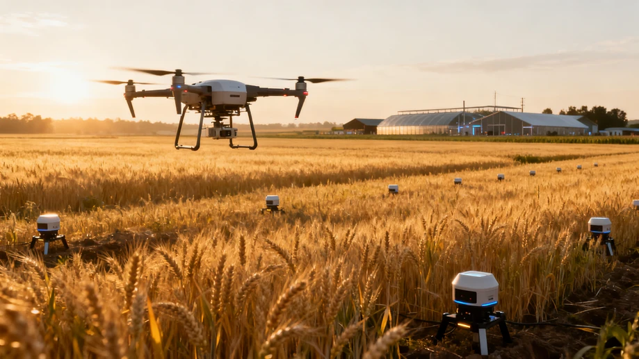 Farms Embrace AI and Drones to Revolutionize Crop Monitoring Practices