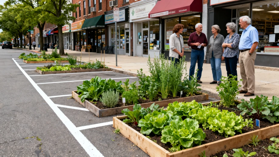 Did you know thousands of city parking spaces across the globe are now growing free vegetables for local residents