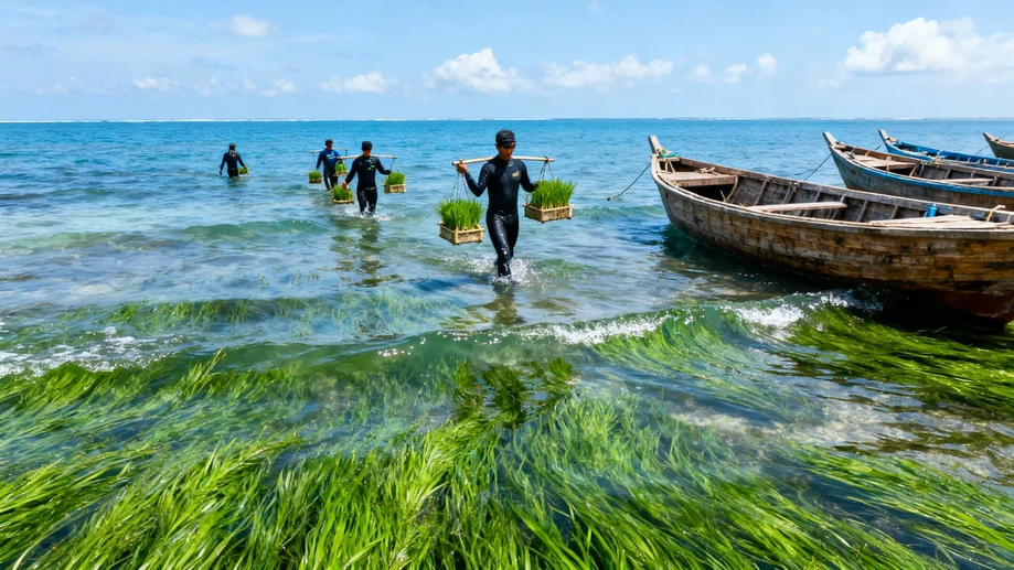 Who Would Have Guessed a Small Coastal Seagrass Volunteer Project Changed Seven Nations’ Climate Rules This Year
