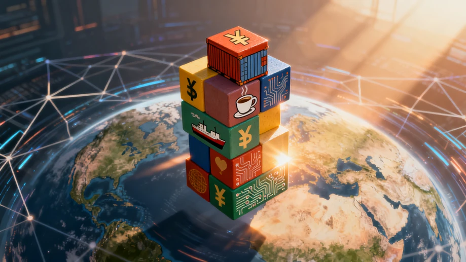 The Invisible Hand of the Global Economy is Actually a Giant Game of Jenga