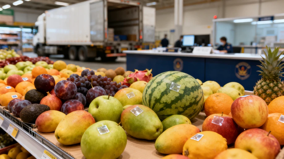 Did you ever realize those tiny stickers on imported fruits connect more than 130 nations around the world