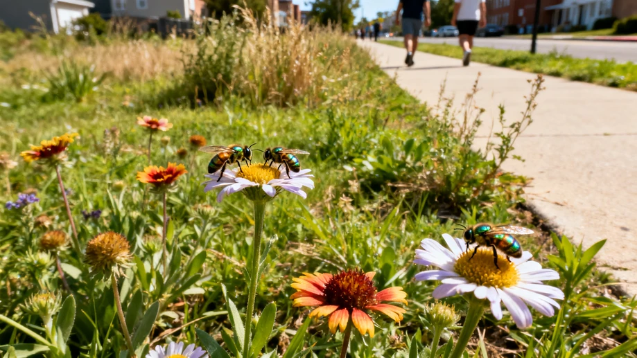 Did You Know The Tiny Bees In Your Backyard Are Pulling Off A Surprise Ecological Win Right Now