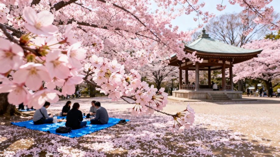 Spring Travelers Flock to Japan's Cherry Blossom Festivals in Record Numbers