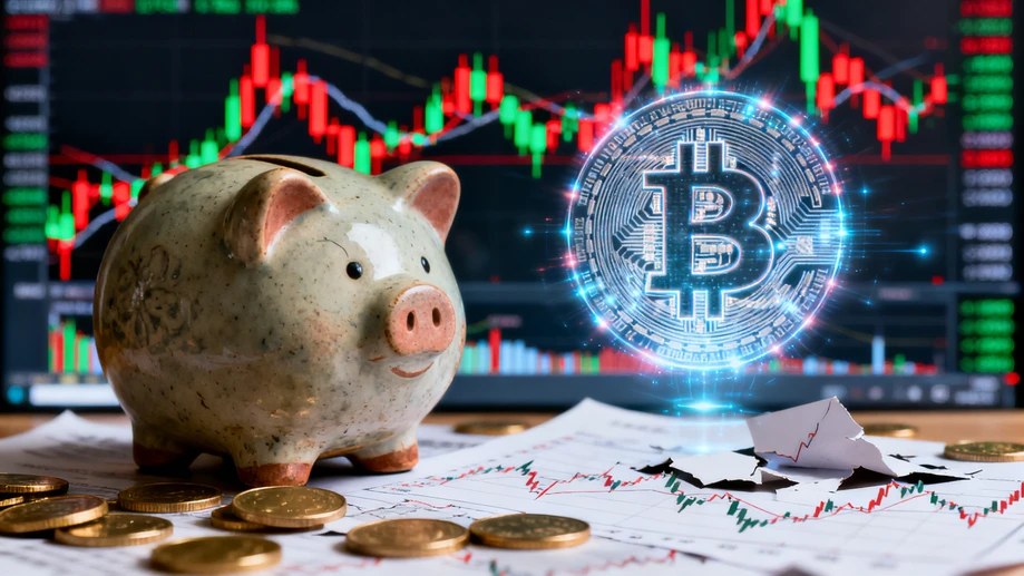 Is Your Piggy Bank Laughing at Bitcoin's Rollercoaster?
